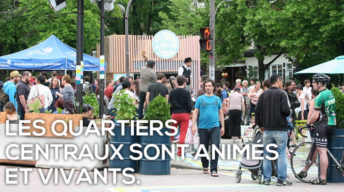 quartiers animés