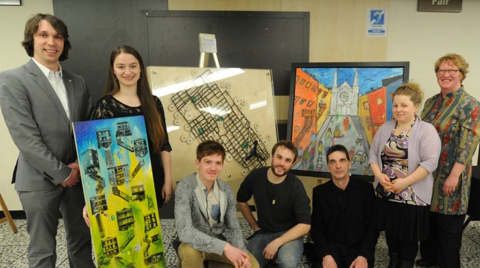 Les gagnants du concours d'oeuvres d'art