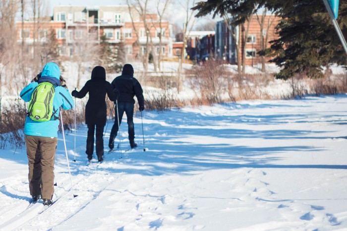 Rivière St-Charles: La piste de ski de fond ouverte