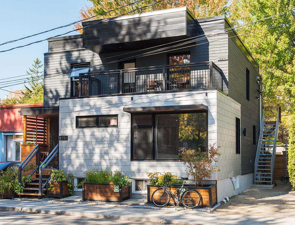 Transformation résidence du 670, rue Kirouac
