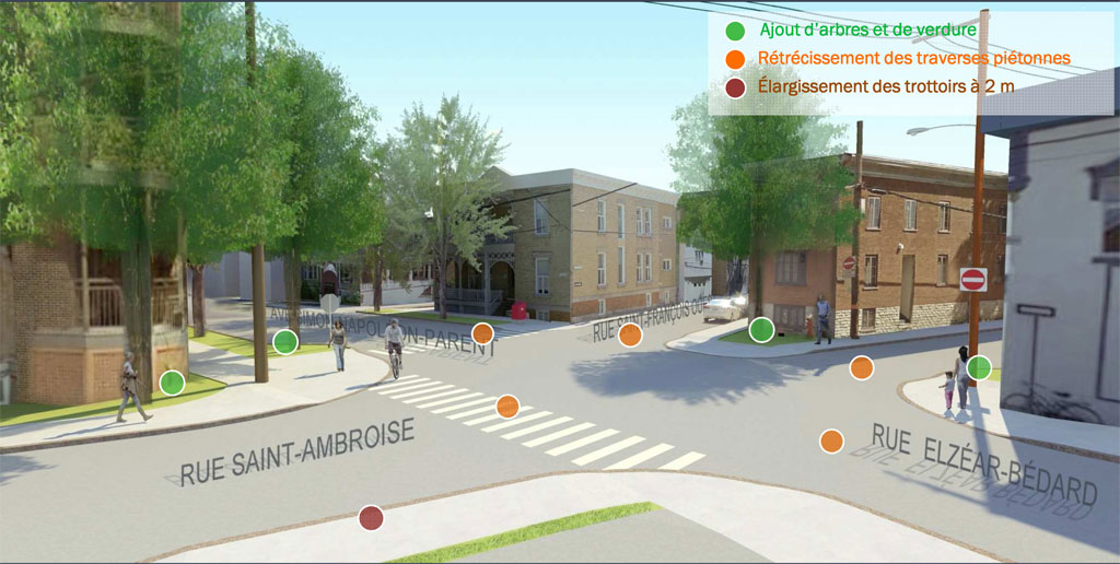 Aménagement rue Saint-Ambroise