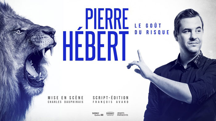 Affiche du spectacle de Pierre Hébert
