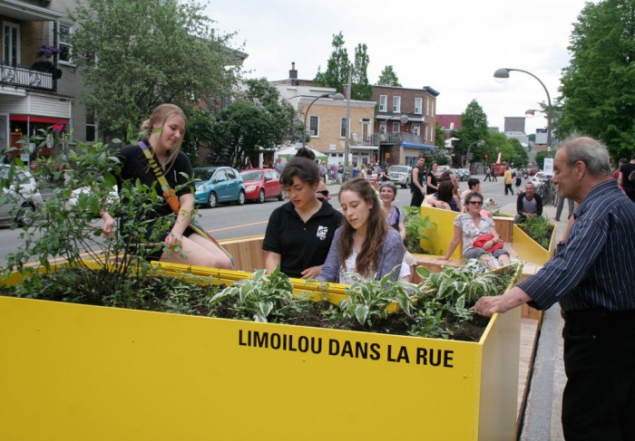 Le stationnement pour piétons vendu