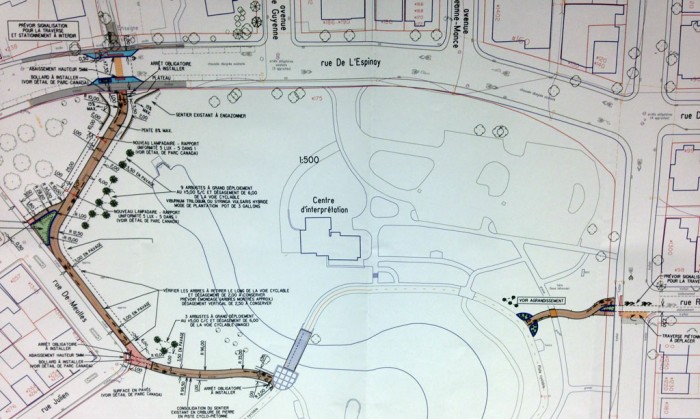 Piste cyclable parc Cartier-Brébeuf : Un lien nord-sud fort