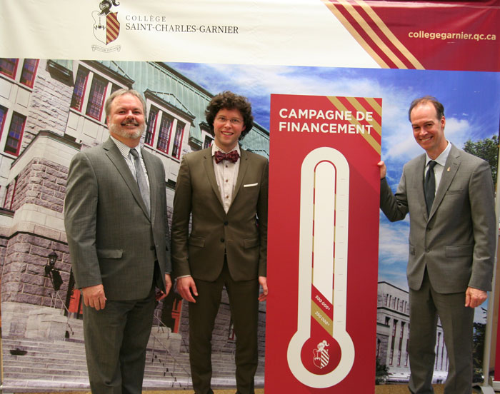 Campagne de 2,5 M$ pour le Collège St-Charles-Garnier