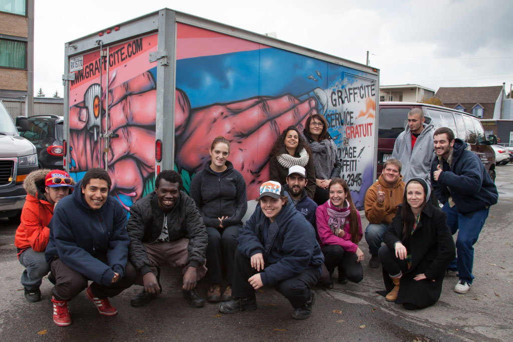 L'équipe de Graff'Cité