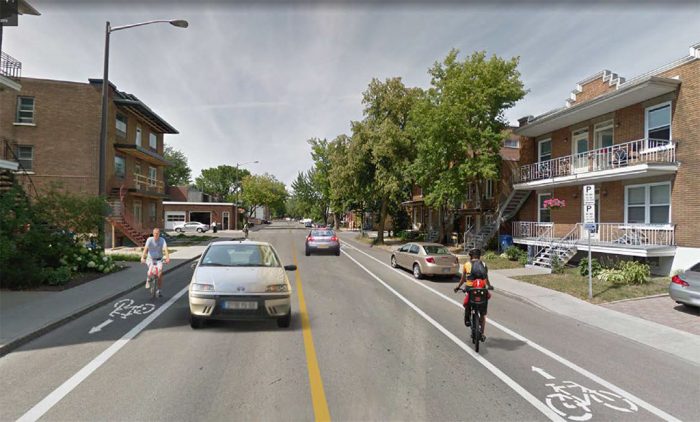 Piste cyclable 3e Avenue