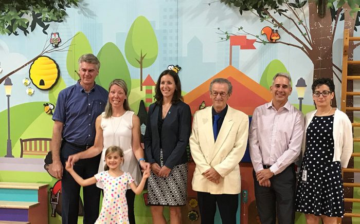 Une murale pour les enfants de l’IRDPQ