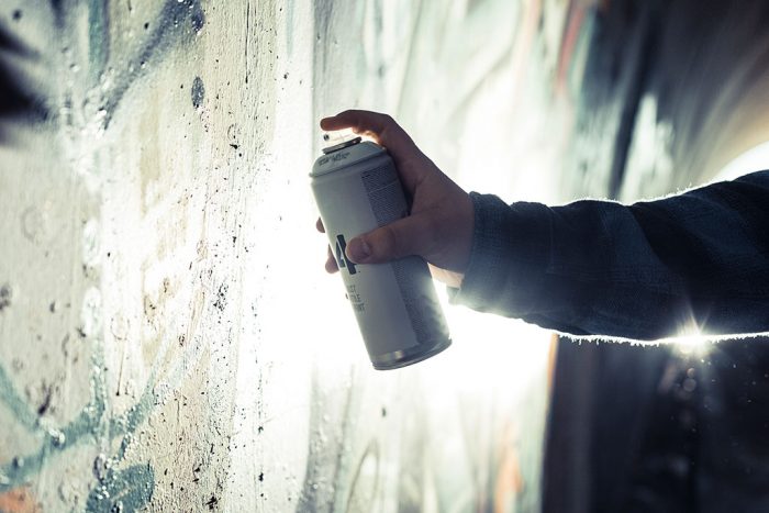 Une fresque au parc Berthelot