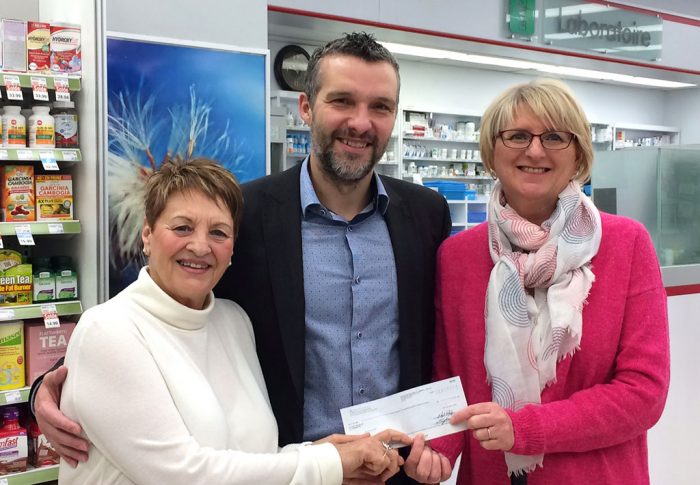 Centre étape : Pharmaprix remet 1517$