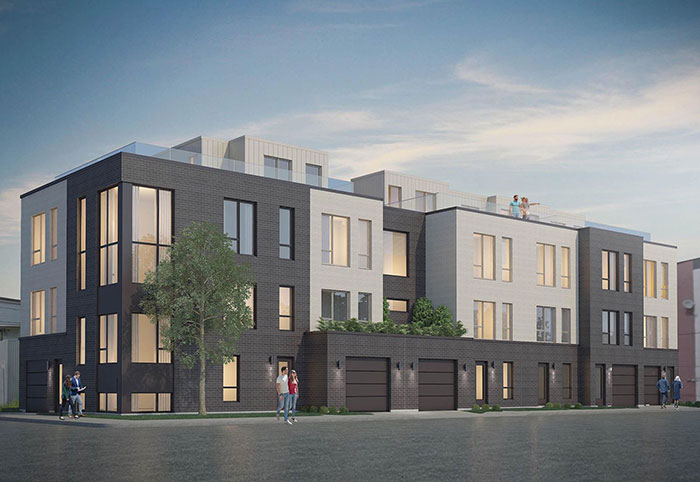 Vieux-Limoilou : Projet de 6 maisons de ville