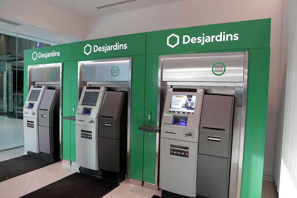 Nouveaux guichets chez Desjardins
