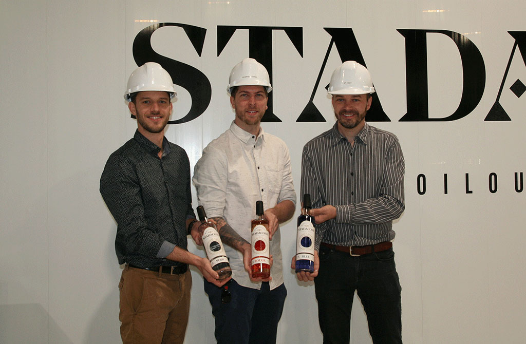 Les propriétaires de la Distillerie Stadaconé