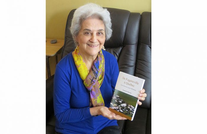 Françoise Marcotte et son livre