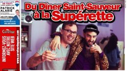 Une du journal Le Carrefour 1er avril 2020