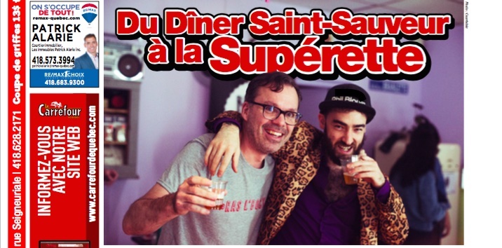 Une du journal Le Carrefour 1er avril 2020