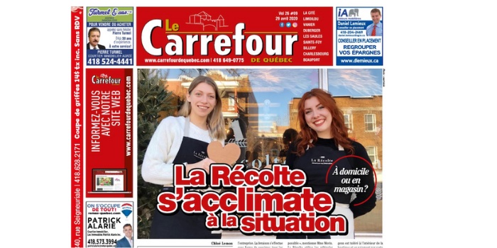 Une du Carrefour du 29 avril 2020