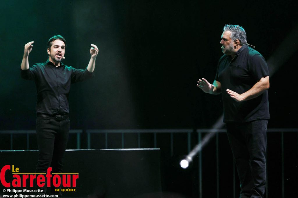 Le duo d’humoristes Dominic et Martin