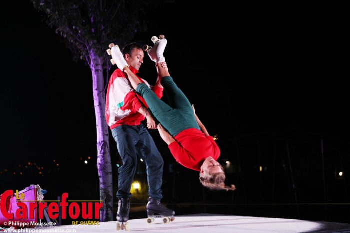 Première représentation pour FLEUVE de Machine de Cirque