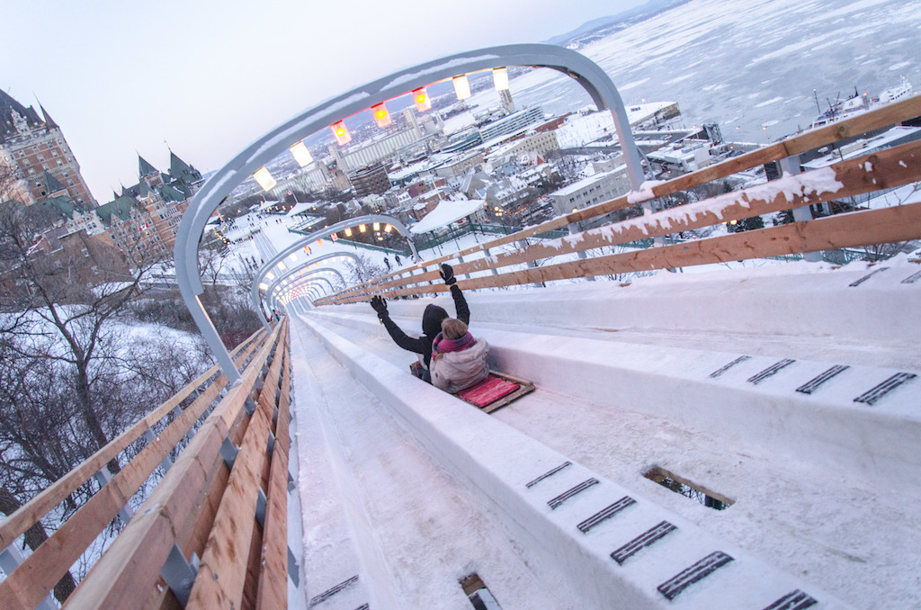 Glissade de la terrasse Dufferin