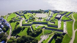 Vue aérienne de la Citadelle de Québec