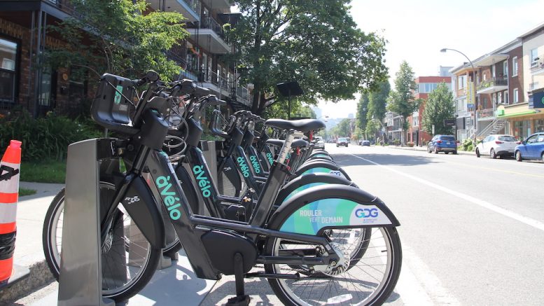La station àVélo sur la 3e Avenue.