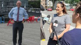 Jean-Yves Duclos et Julie Vignola