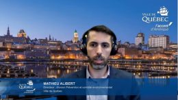 Le directeur de la division Prévention et contrôle environnemental à la Ville de Québec, Mathieu Alibert.
