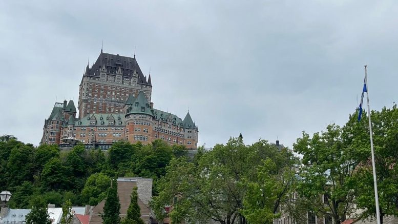 Vue sur le Château Frontenac