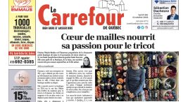 Une du journal Le Carrefour de Québec du 12 octobre 2022