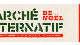 L'affiche du marché de Noël alternatif