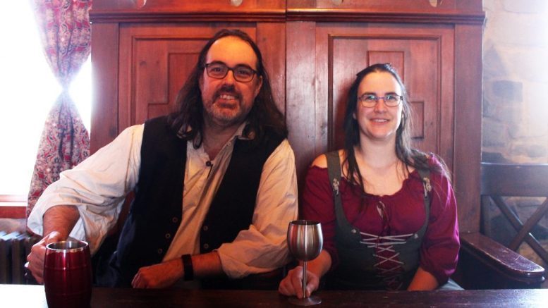 Stéphane Dominique et Anne-Marie Bédard, propriétaires de la Chope Gobeline