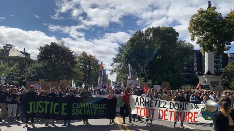 La mobilisation du 23 septembre. Crédit photo : REPAC03-12