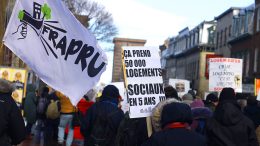 La manifestation du 16 février pour le logement socia