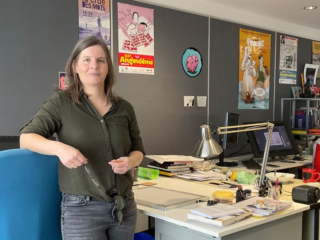 Caroline Soucy des jeux vidéos à la bandedessinée