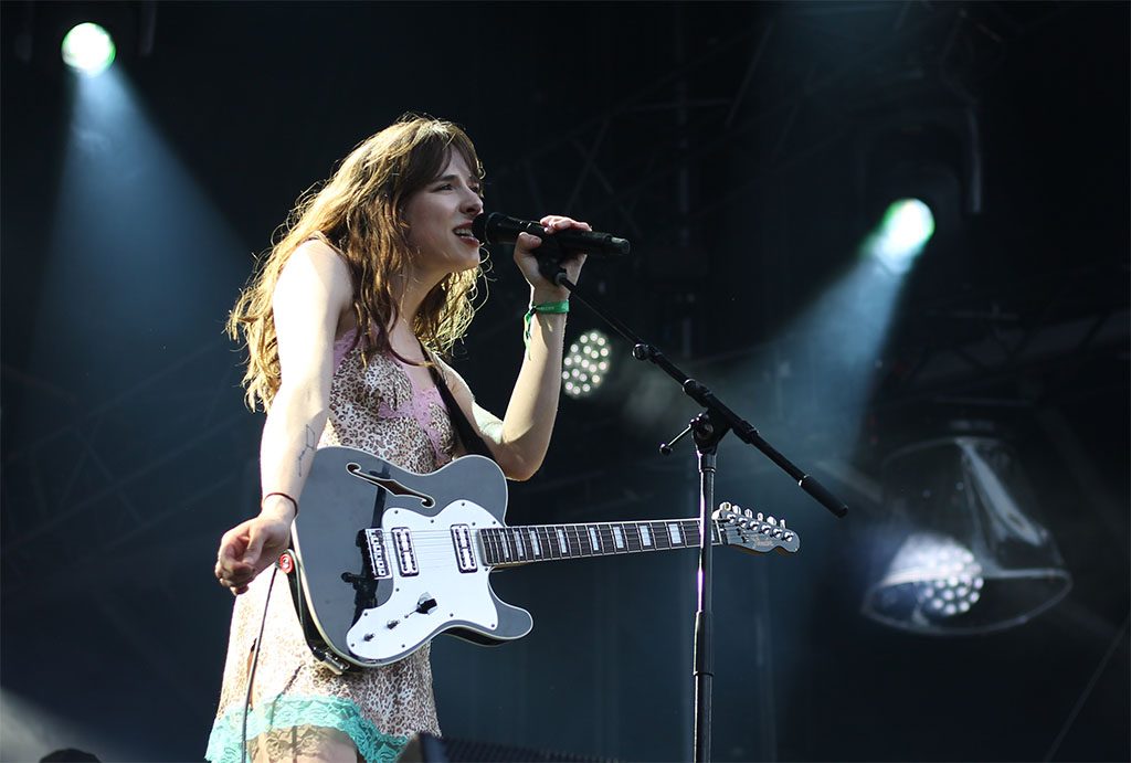 Ariane Roy, au Festival d’Été de Québec. (Crédit photo : Estelle Lévêque)