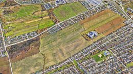 Les terres des Sœurs de la Charité, situées sur le territoire de la ville de Québec. (Crédit photo : Capture d'écran Google Earth)
