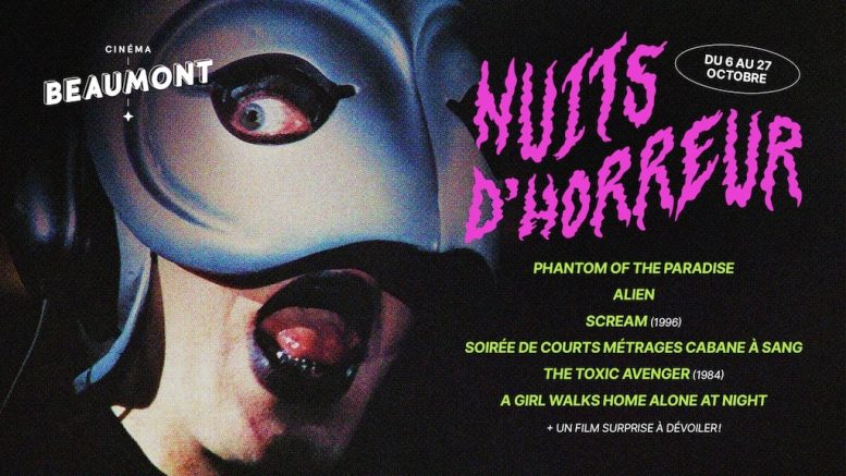 programmation halloween cinema beaumont