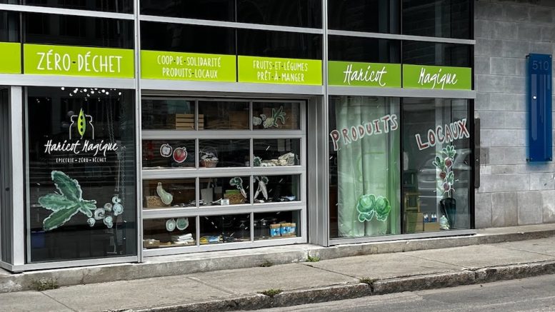 L'épicerie Le Haricot Magique, au 506 Rue Saint-François E. (Crédit photo : Courtoisie)