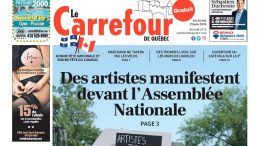Une du journal Le Carrefour 19 juin 2024