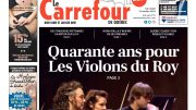 Une du journal du Carrefour, édition du 23 octobre 2024.