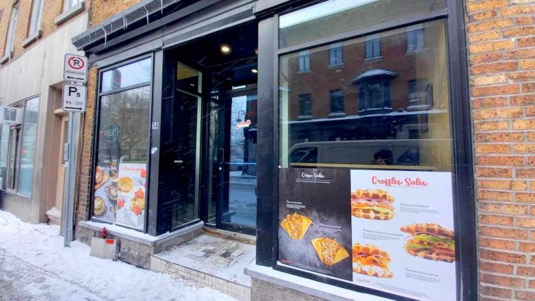 HolyChoco ouvre ses portes sur la rue Saint-Joseph. (Crédit photo : Estelle Lévêque)