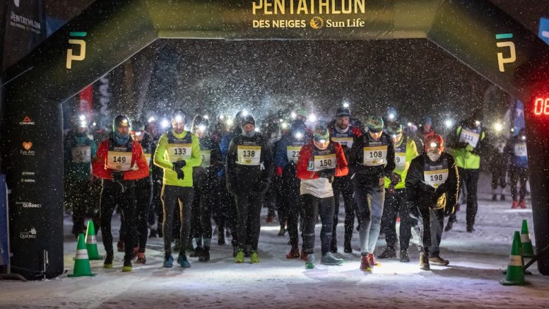 Édition 2024 Pentathlon des neiges Sun Life.