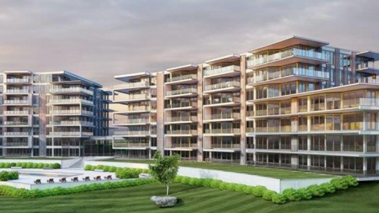 Le projet de 160 condos proposé par le promoteur. Crédit photo: Ville de Québec