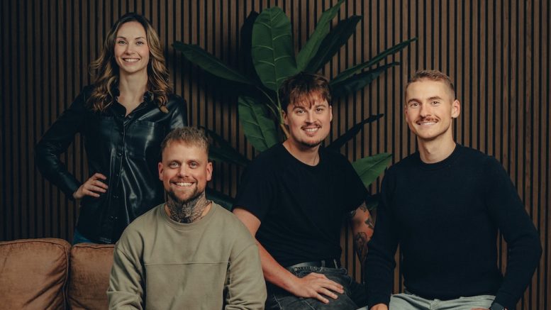 L’équipe de la boîte de production Koopé.