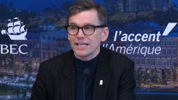 Bruno Marchand en conférence de presse.