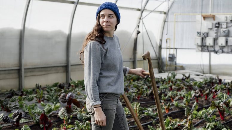 Catherine Sylvestre, propriétaire de la Ferme Décembre. Crédit photo: Ferme Décembre