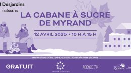 La Cabane à sucre de Myrand revient pour une 3e édition. Crédit image: Agence 714