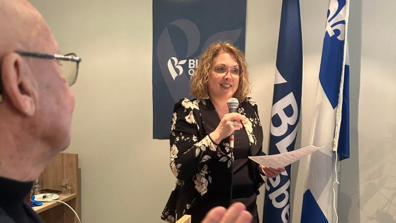 Valérie Savard, candidate du Bloc Québécois dans la circonscription de Louis-Hébert. (Photo: Valérie Savard)