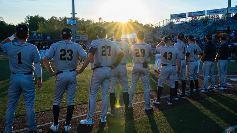 Trois matchs ont été disputés par les Capitales au New Jersey pour amorcer la saison 2025. Photo: Christian Gingras